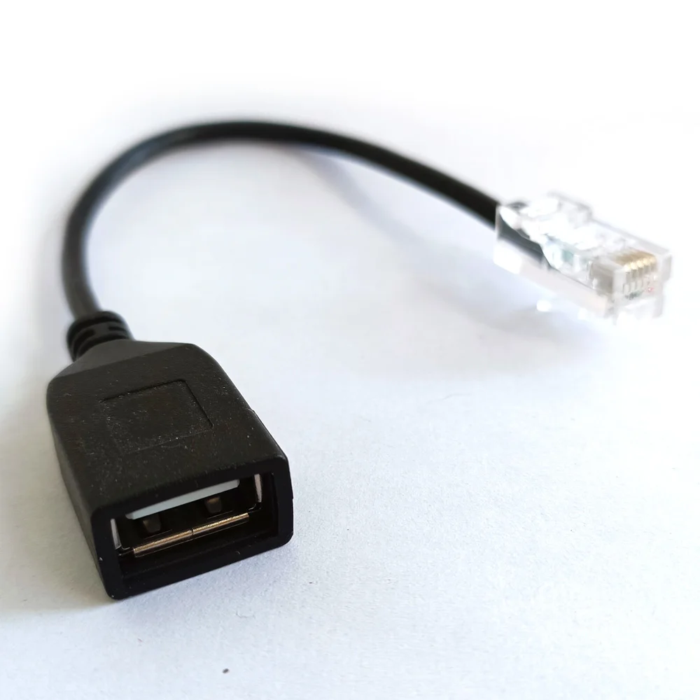 kommentar klamre sig jorden Type A to RJ45 to USB Female to RJ12 to USB to RJ9 Adapter Cable