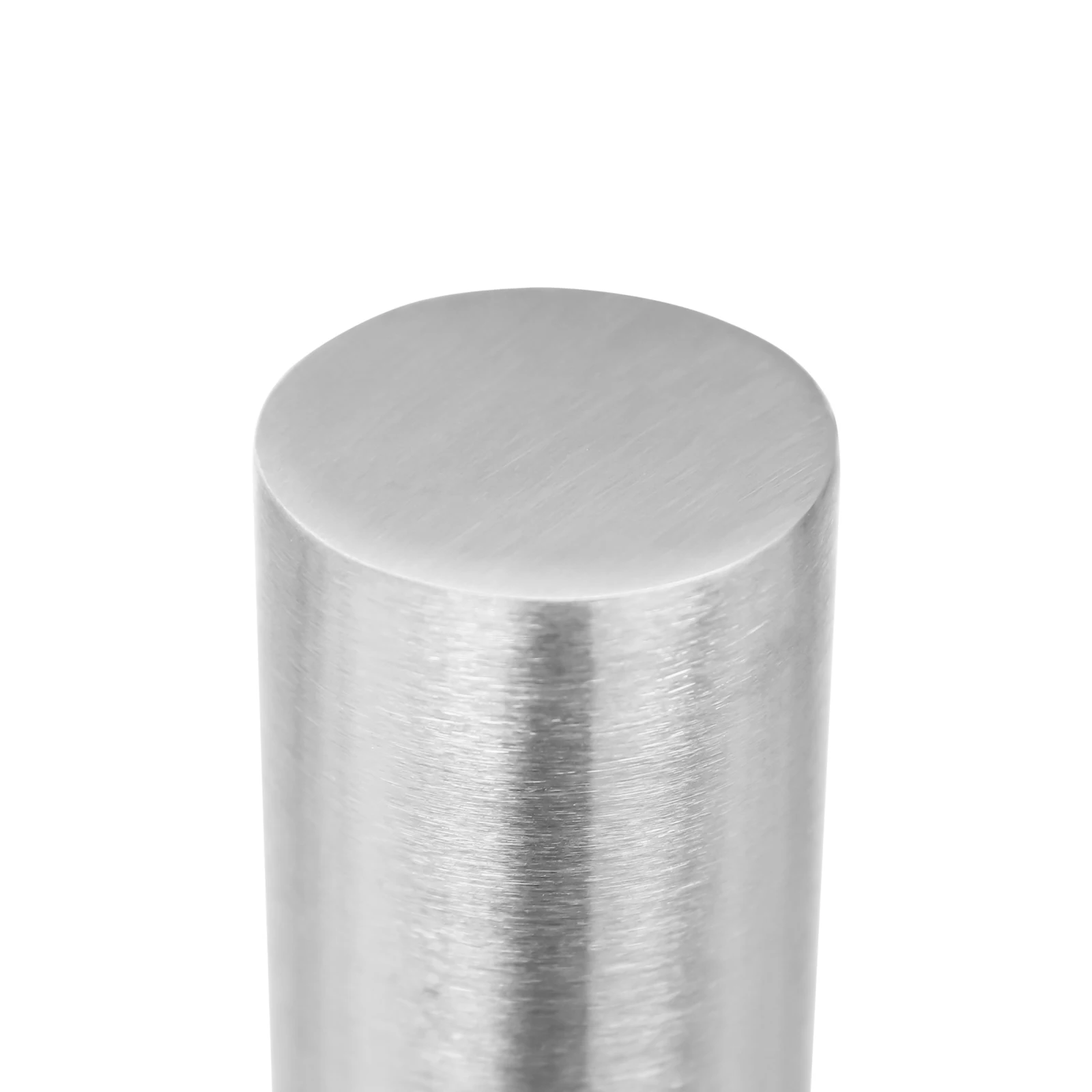 Eckpfosten, Edelstahlstange, Geländer, Zaunstange, 110 cm, silberne Eckpfosten für 12 mm Glasgeländer, ideal für Balkon/Treppen – Detail 10