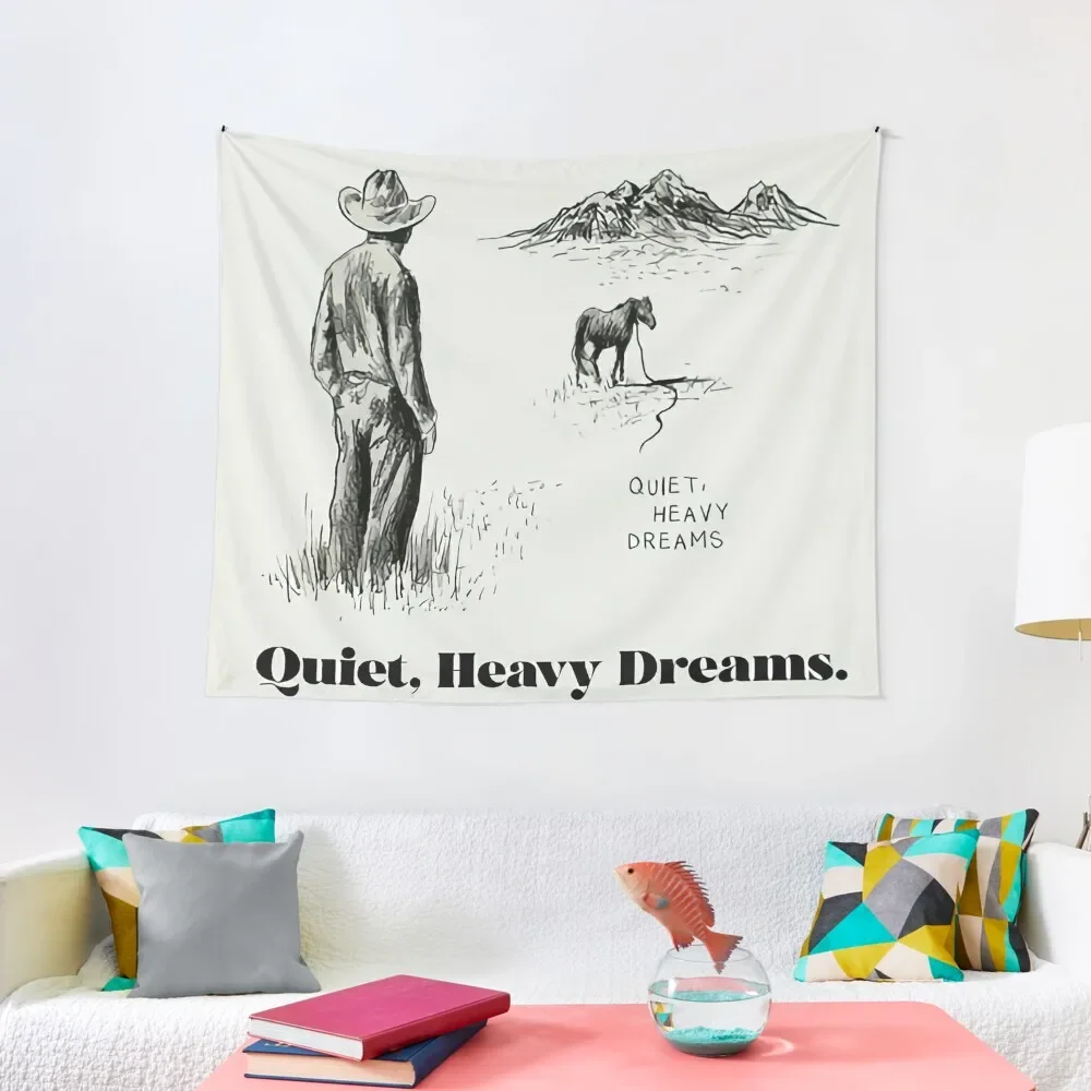 

Quiet Heavy Dreams Tapestry Art Mural Decoration For Bedroom Tapestry