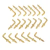 10/20pcs L shape Dresser Cup Hooks Right Angle Screws photo hanger Light Hook line Storage hooks Frame Accessories 5