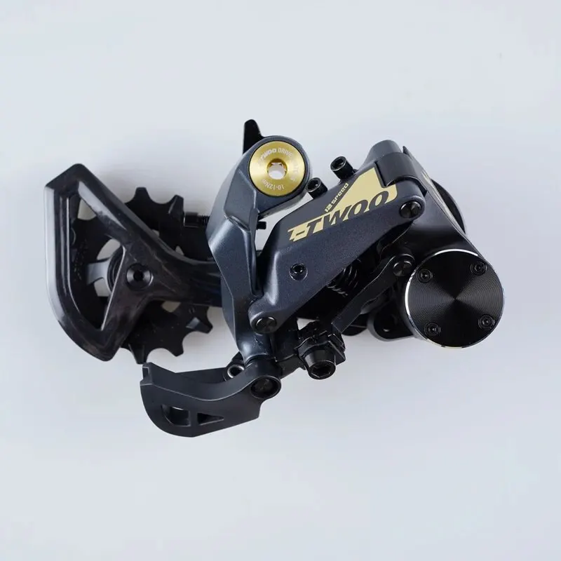Bike Derailleur Rear Derailleur Bicycle Shift Lever 1x12 Speed Two Way Release Carbon Shifter + Stabilize Damping Carbon Rear Derailleur 12s