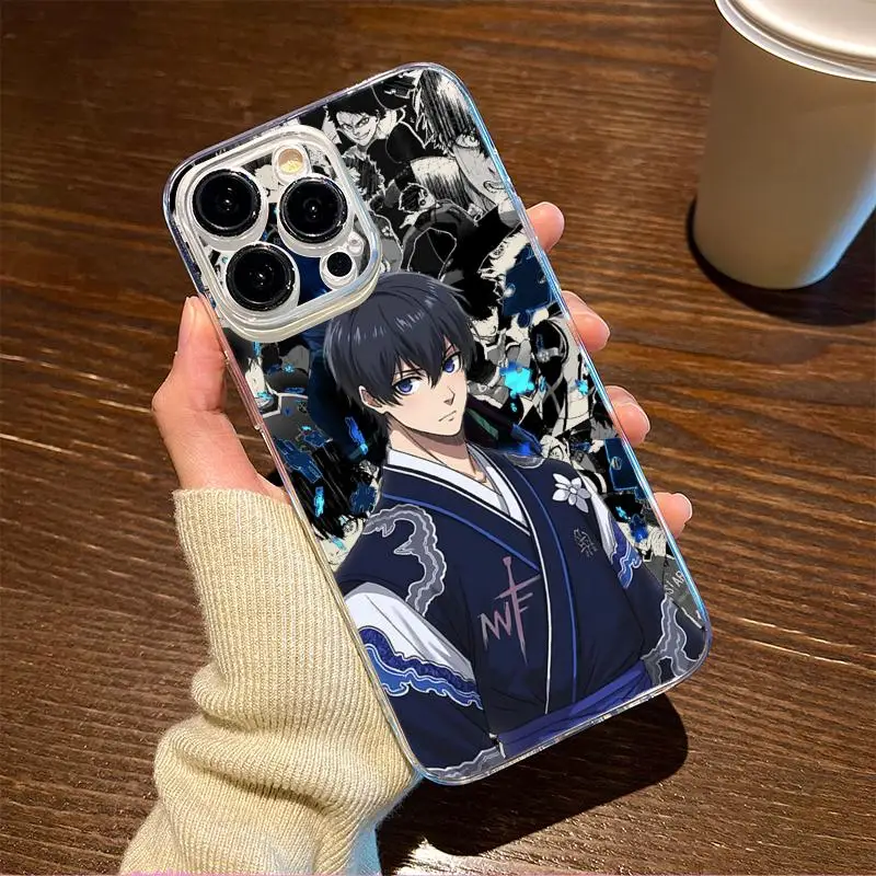Blue Lock X Yoichi Isagi Cool Anime Transparent Phone Case