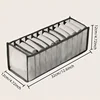 11 Grids Underwear Organizer, Fabric Socks Bra Divider Closet Storage Box for Household Underwear, Socks, Clothes, Stockings 2