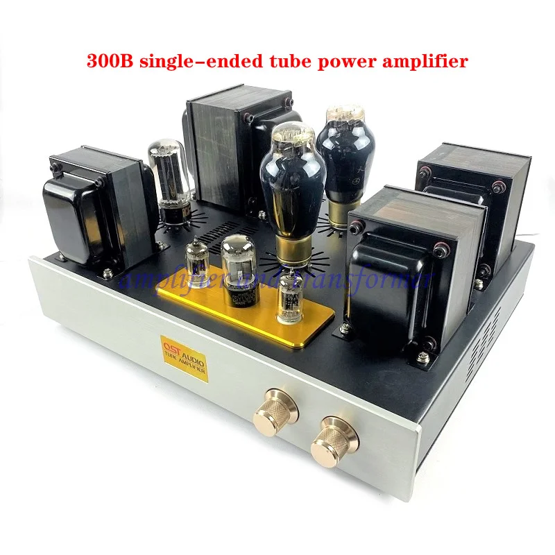 

300B single-ended tube power amplifier, output power: 8+8W pure Class A, frequency response: 10Hz-45KHz