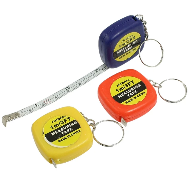 Small Retractable Tape Measure  Mini Tape Measure Keychain 1m - Color Mini  Keychain - Aliexpress