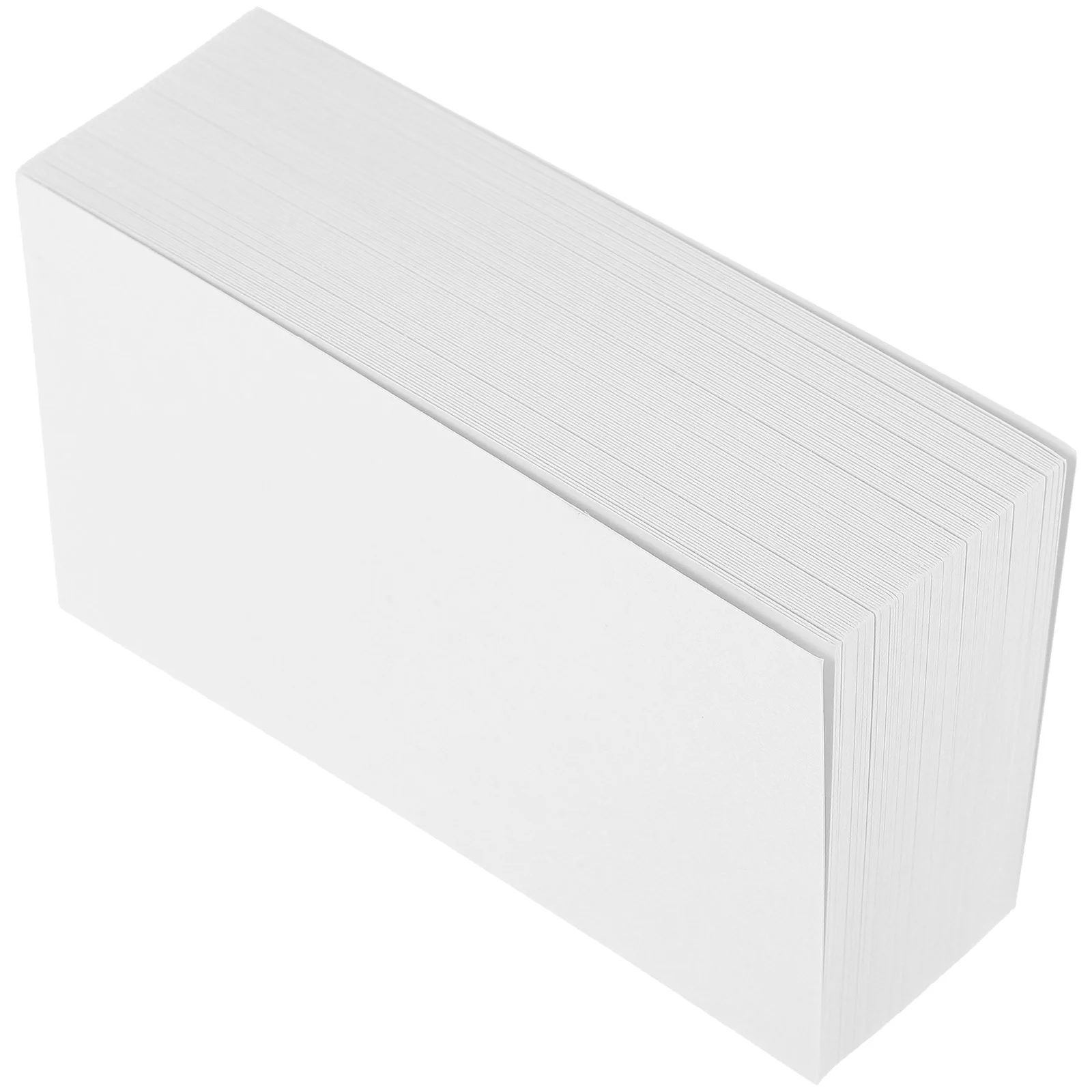 200 Pcs Flash Cards Notepads Blank Index Memo Word Memory Flashcards Bulk White Scratch Paper DIY Office Paper Blank Cards 2