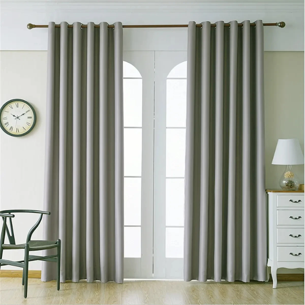 Blackout Curtains Window Curtains Drapes Grommet Top For Living Room Bedroom