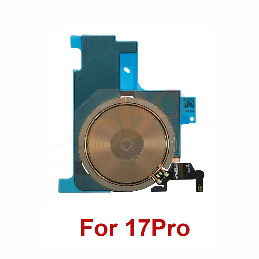 Universal Wireless Charging Coil Sticker with Integrated Flashlight and Flex Cable - Replacement Unit