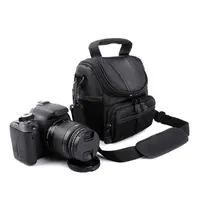 Sac pour appareil photo reflex Nikon D40 : léger, portable, pour un transport unique ou croisé, magasins micro SLRs.-liu 1