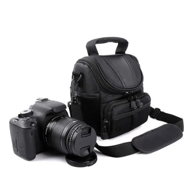 Sac pour appareil photo reflex Nikon D40 : léger, portable, pour un transport unique ou croisé, magasins micro SLRs.-liu 1