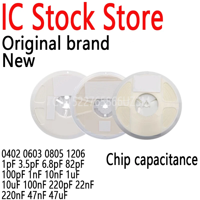 Condensador de Chip SMD 1.5pF 1R5 0.1pF 50V 0402 C0G 100 unids/lote