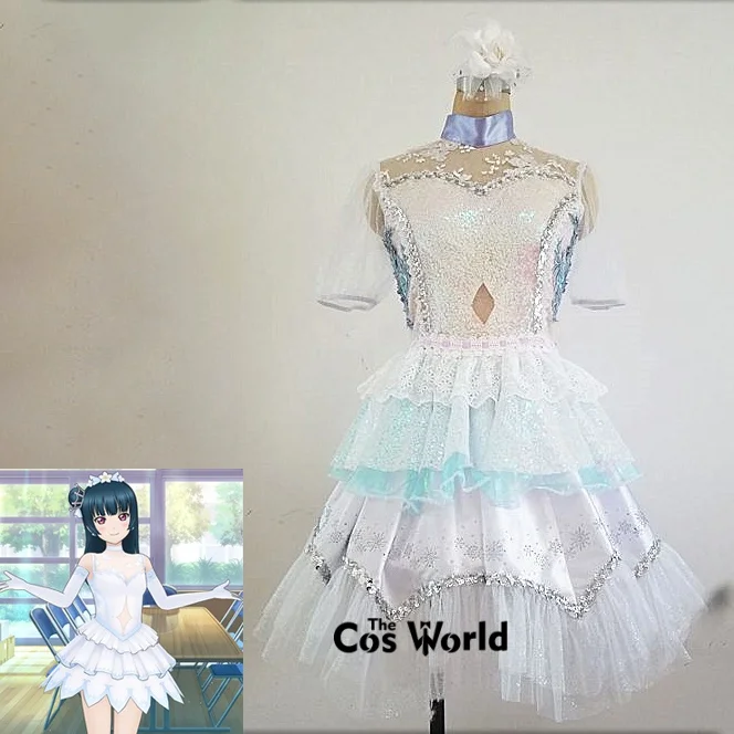 Love Live Sunshine Aqours 4th Thank You Friends 9 Characters Takami Chika Ohara Mari Outfits Anime Customize Cosplay Costumes -> Aqours 4th Thank You Friends 9 Characters Cosplay Costumes 15