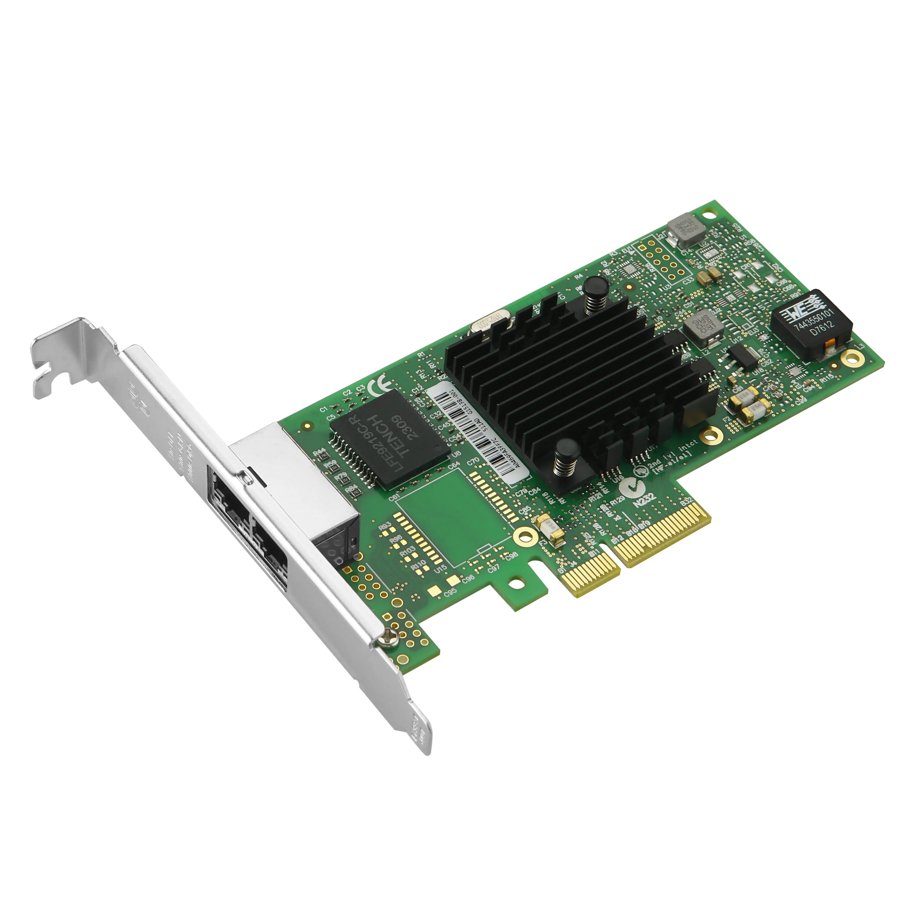 Iocrest-placa Controladora Gigabit Ethernet de Porta Dupla Intel I350-t2v2 Pci-e x4 Servidor de Portas Nic para Data Center Intel I350am2 - Imagem 3