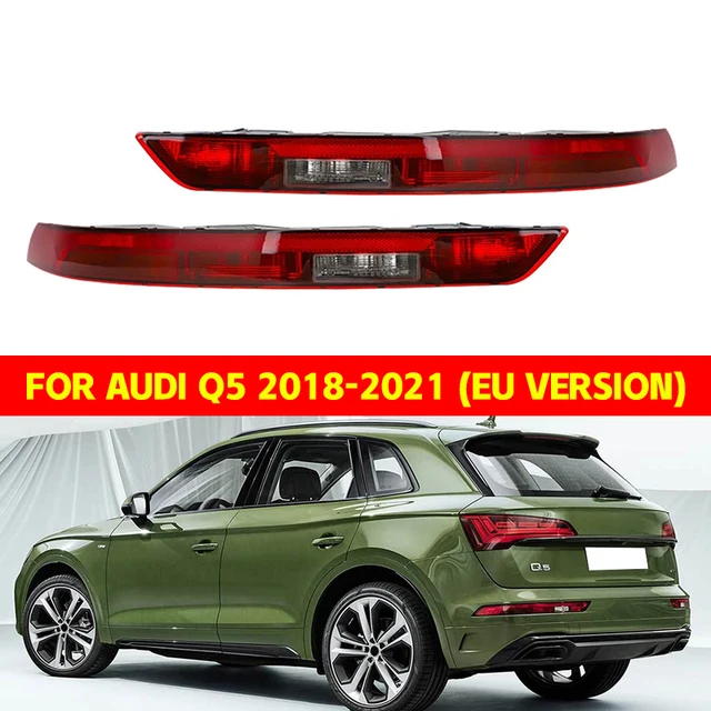 EU Version 80A945069 80A945070 Car Rear Bumper Reflectors Light Lower Rear Tail Light Left Right For Audi Q5 2018-2021 1