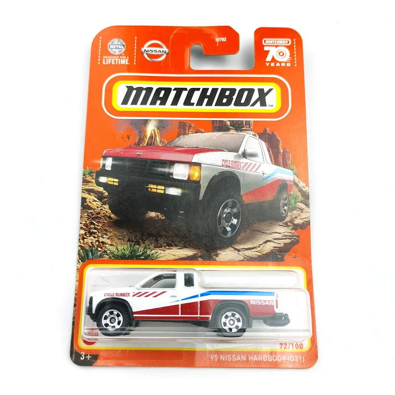 

Модель автомобиля матчбокс 95 NISSAN HARDBODY D21 1/64, Коллекционная модель из металлического сплава
