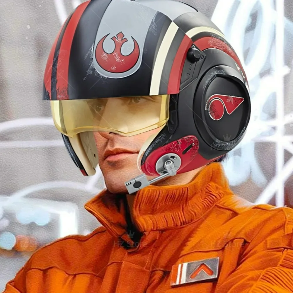 SF・ファンタジー・ホラー STAR WARS POE DAMERON Helmet Star Wars Black Series Poe Dameron Pilot Helmet for Stores