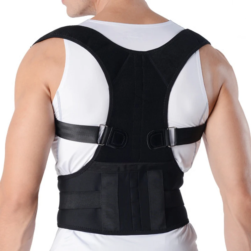 Shoulder Back Pain Brace Scoliosis Spine Clavicle Orthopedic Posture Correcter Support