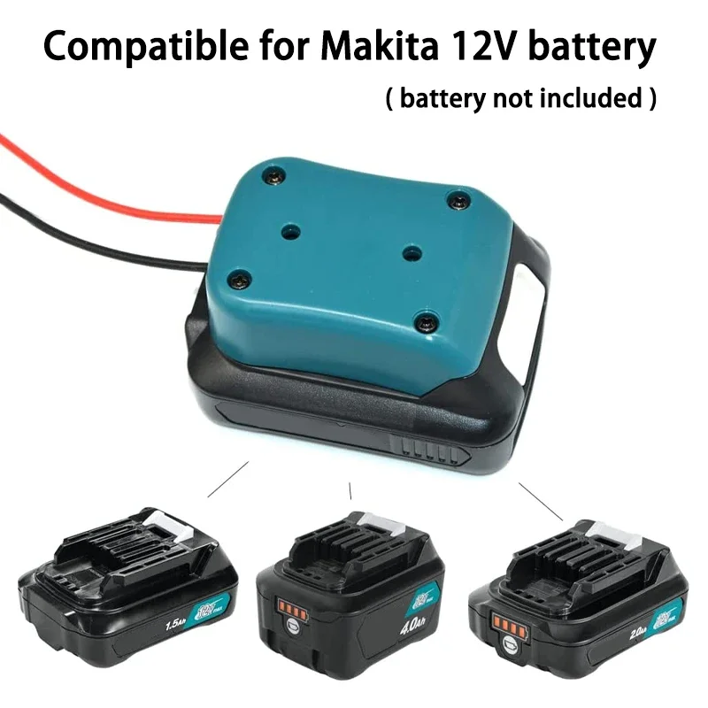 

Для Makita 10,8 В-12 в литий-ионный аккумулятор DIY адаптер док-станции Разъем питания выходной адаптер батареи для батареи Makita 12 В