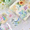 PET Tape Washi Masking Tapes Flowers Scenery Rose Journal Planner Japanese Decor Adhesive DIY Craft Stickers Diary Scrapbooking 6