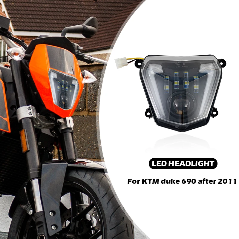 

Светодиодный мотоциклетная фара для KTM duke 690 после 2011 г.