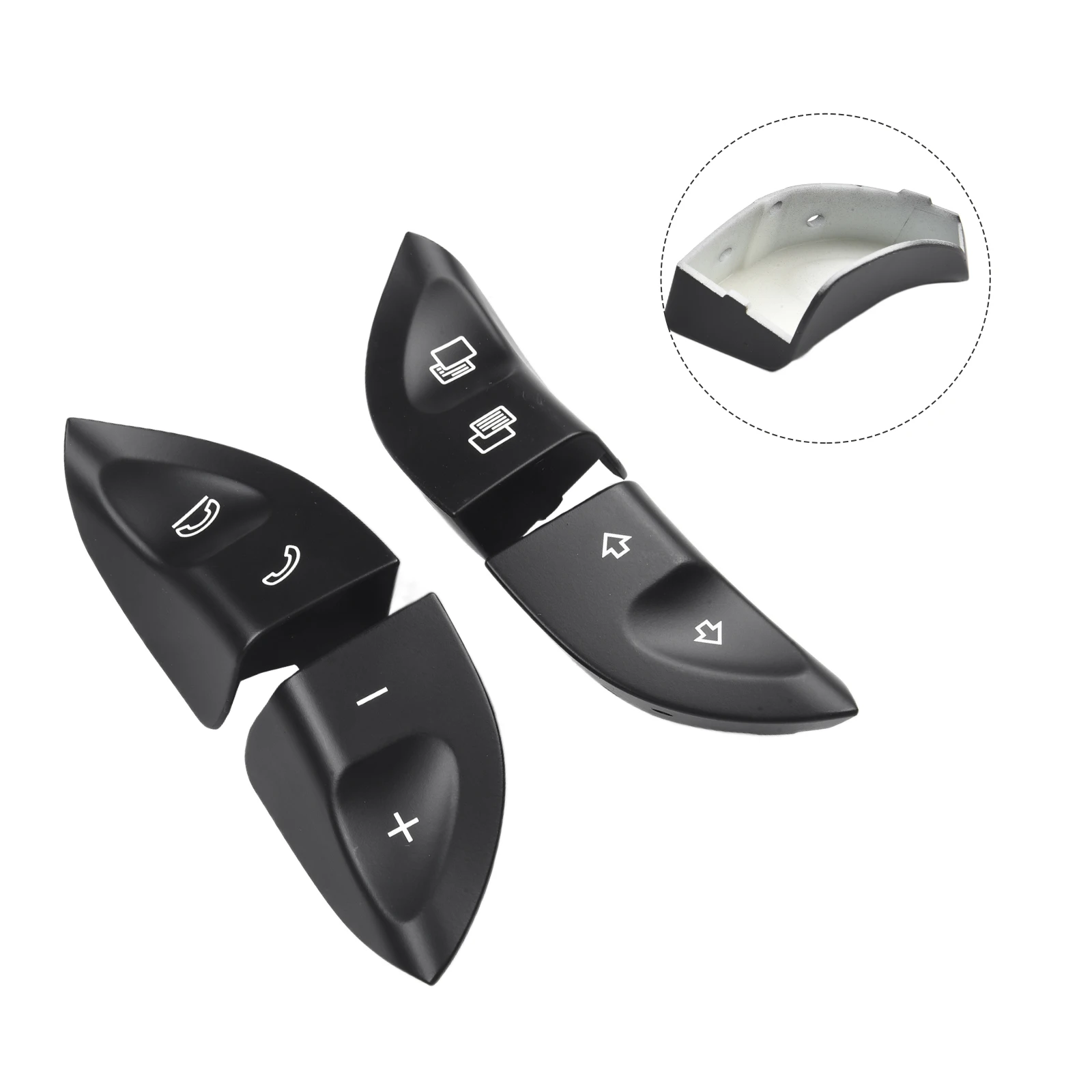 Neue Multifunktions Lenkrad Schalter Lautstärkeregler Taste Für Mercedes W220 W215 Schwarz Ersatz Ruftaste – Detail 9