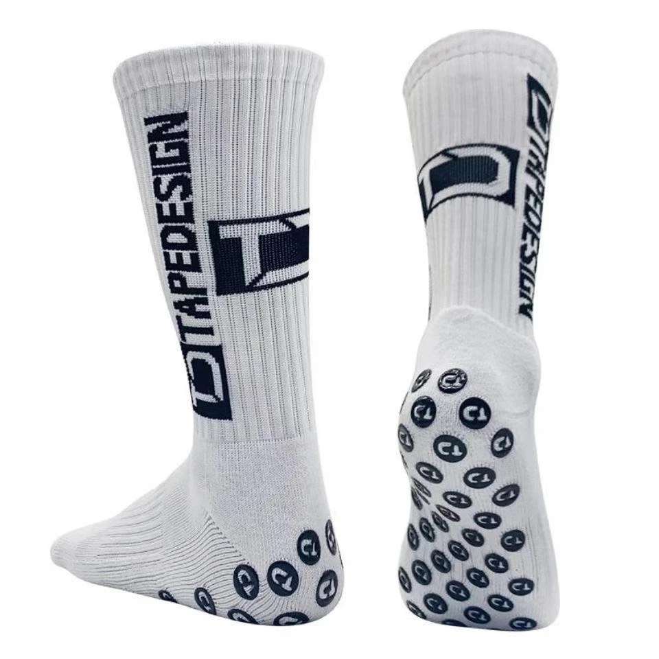 Football Socks UGUPGRADE ANTI SLIP Mid Calf Non-Slip Soccer Cycling Sports Mens EU38-44