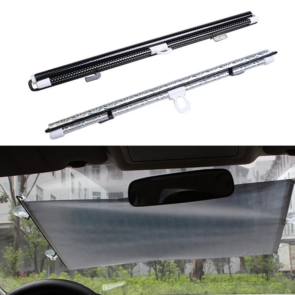 Car Sunshade Windshield Sunshade Windshield Sun Shade Car Sunshade Curtain Rear Side Window Front Back Windshield Sun Block Blinks Black Cover Suction Cup Universal Cars Accessories