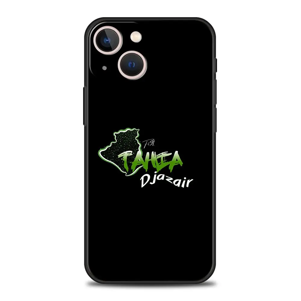 Algeria Passport Design Soft TPU Protective Phone Case