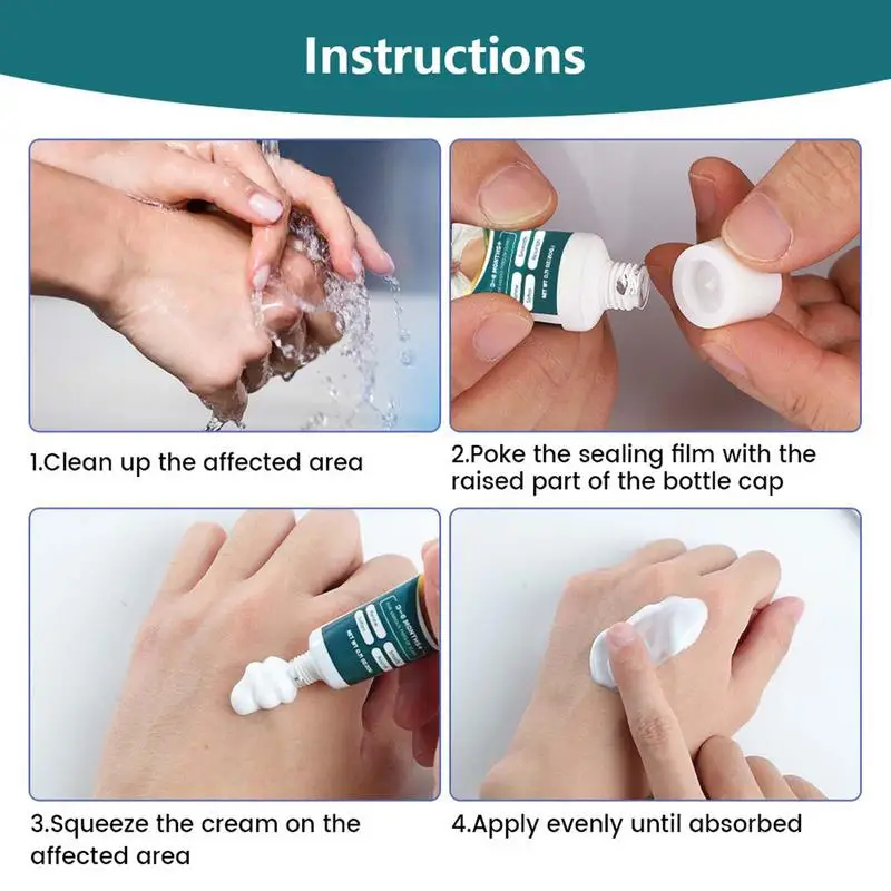 Skin Repair Cream Scar Gel for Discomfort Relief Scar Remover Natural Ointment Cuts Burns Skincare Repair Stretch Mark