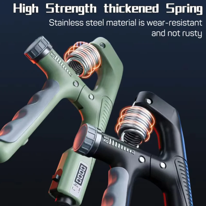 Smart Counting Grip Adjust Exercise Strength Strengthening Pliers Spring Finger Pinch Wrist Extender Training