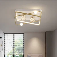 Lumière de chambre à coucher 2025 nouveau Simple moderne salle d'étude chambre salon lumière de luxe créatif ciel étoilé nordique plafonnier LED 2
