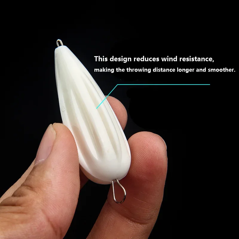 10 pcs/lot 3g 4.2g 7.2 Slow Sinking or Floating Water Throwing Aid Assistance Fishing Float Bombard Bobber Carp Lure Tackle