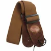 Cowhide Head Cotton Guitar Strap Electric Guitar Folk Guitar Acoustic Guitar Universal guitar strap 3