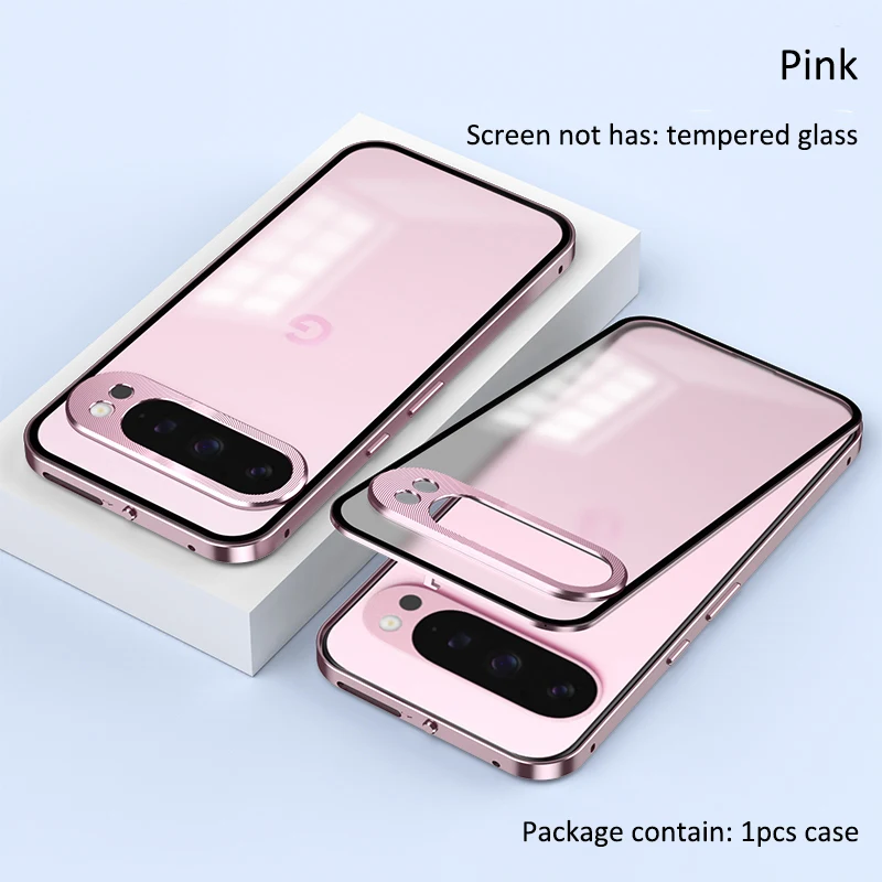 Aluminium Alloy Metal Frame Bumper with Acrylic Back Cover Case