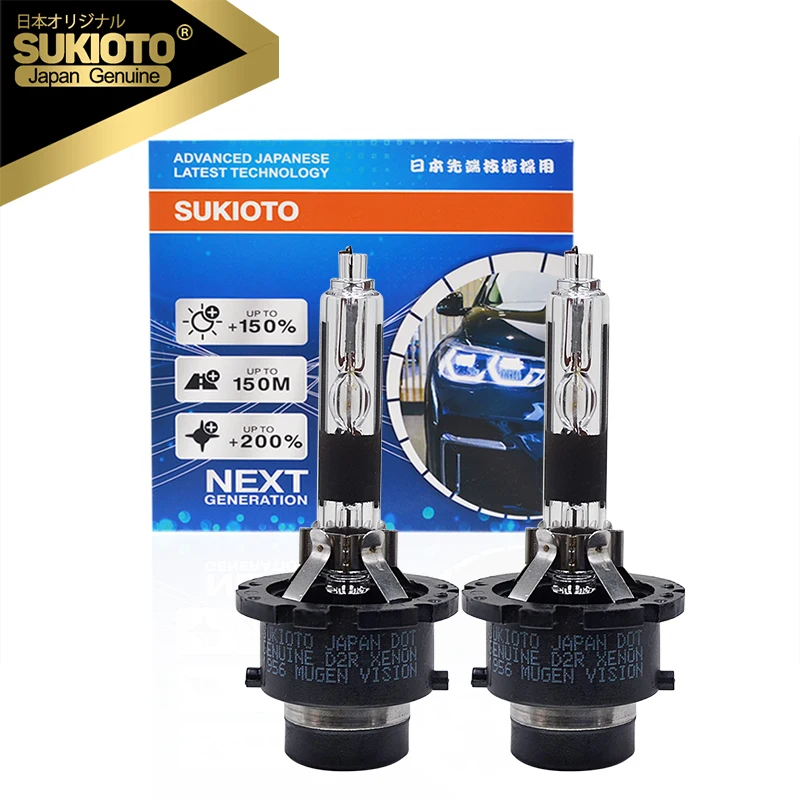 2x LED Quemador Xenon D1S 6000K 35W Lámpara Con Marca