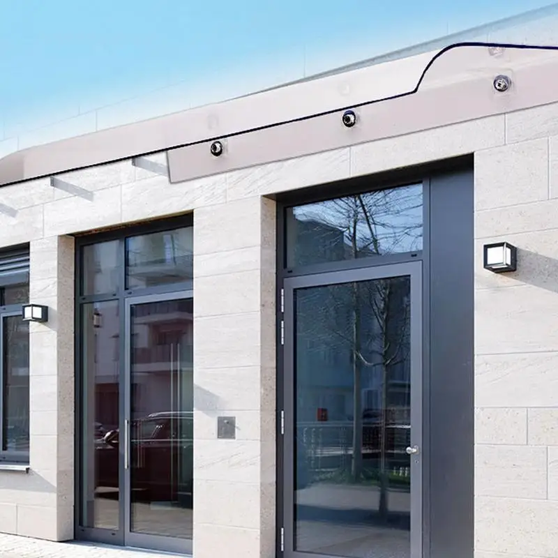 Wall Mounted Window Canopy Front Door Canopy Window Awning Cover Outdoor window awning
