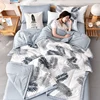 Fashion Skin-friendly Summer Cool Blanket Comfortable Lightweight Air Condition Comforter Machine Washable Quilt for Adults Kid 1