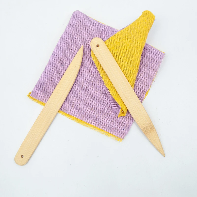 

2pcs Point Tuner Seam Creaser Creases Sewing Tool Wood Sewing Mark Turner Point Tuner Seam Presser Tool DIY Handmade Sewing