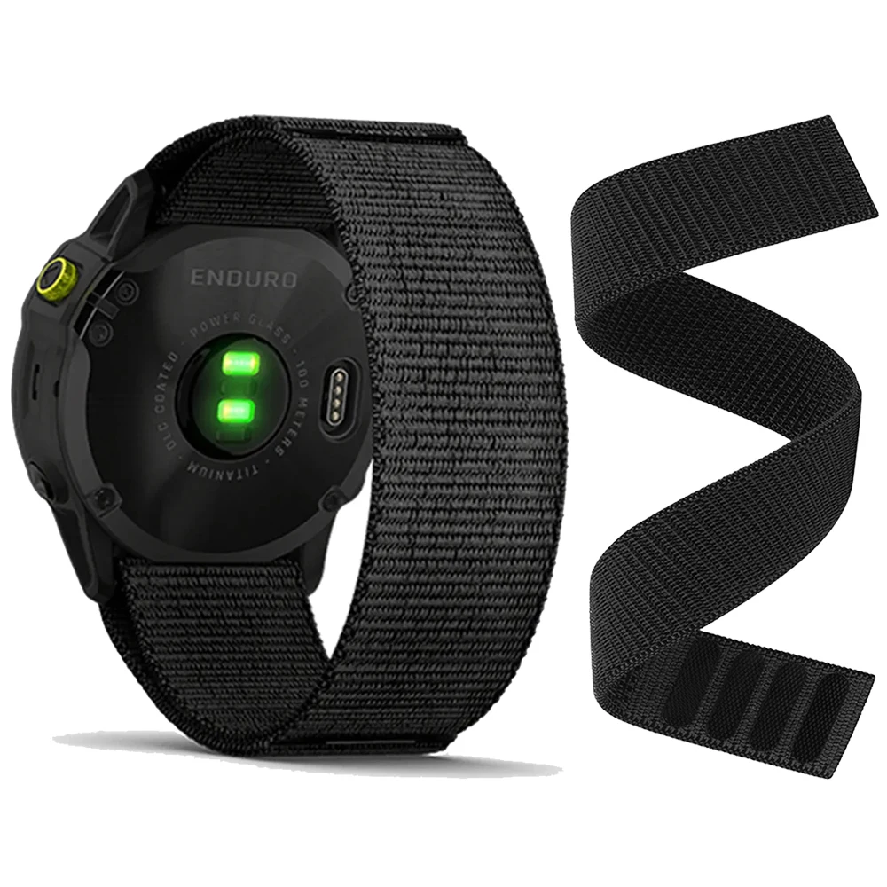 Braided Nylon Bracelet, 26mm/22mm Watch Strap