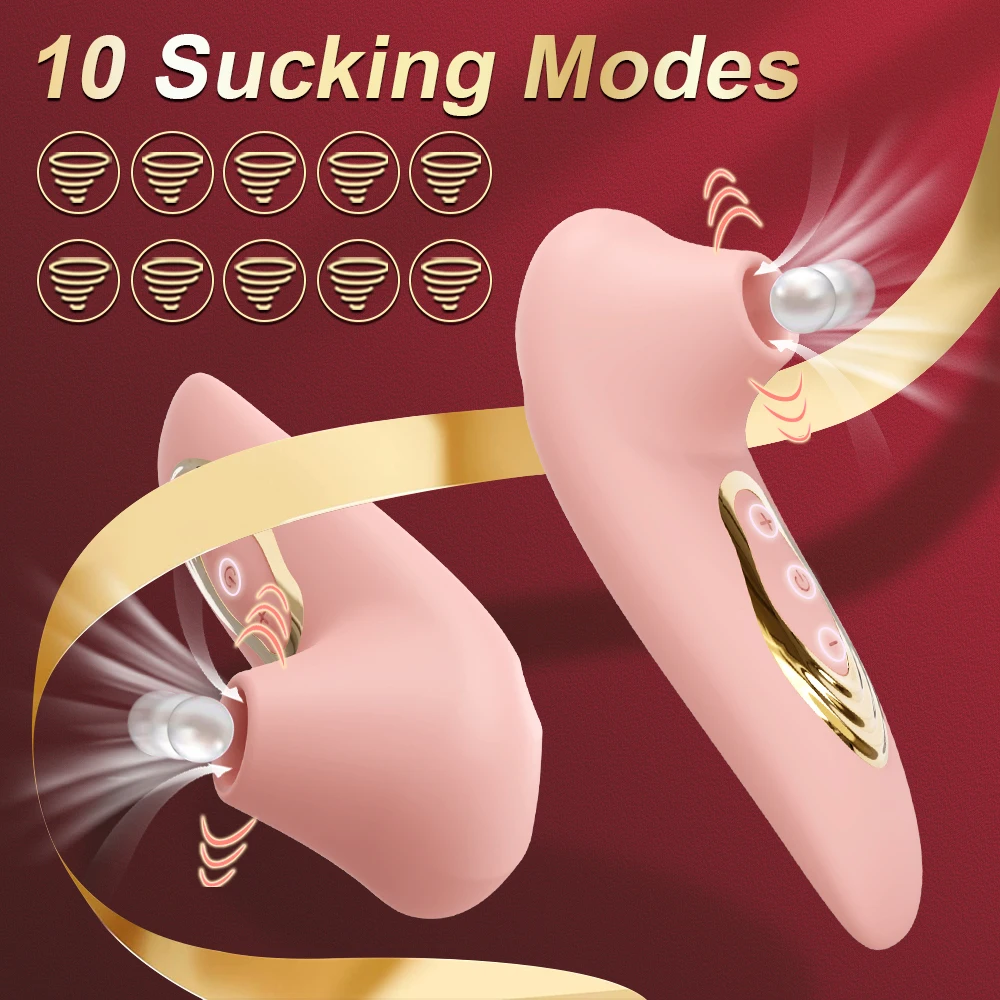 Clit Sucker Vagina Sucking Vibrator for Women Clitoris Vacuum Stimulator Nipple Vibrator Female Sex Toy for Adults 18