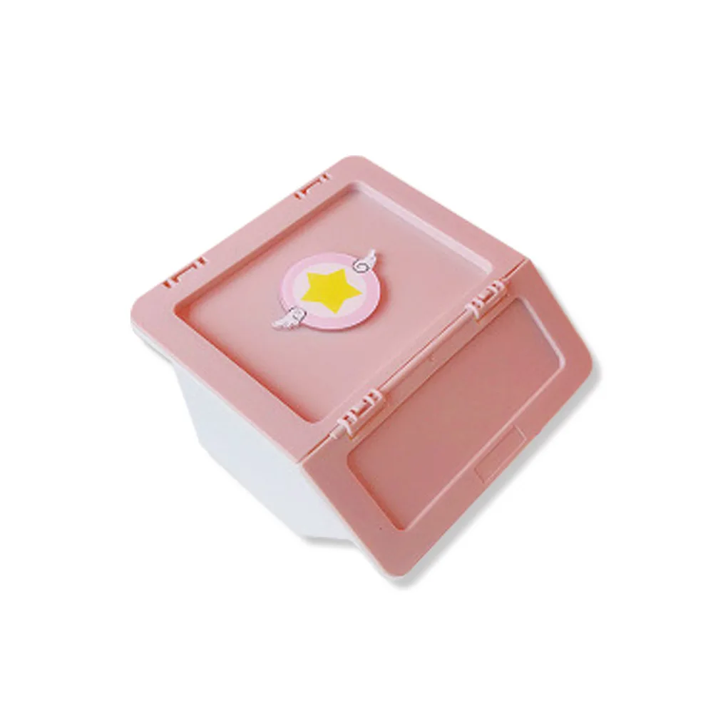 Ins Korean Pink Mini Stationary Organizer making tape stickers trinkets hairpins storage box student desk organizer accessories stationery organizer,stationery storage box