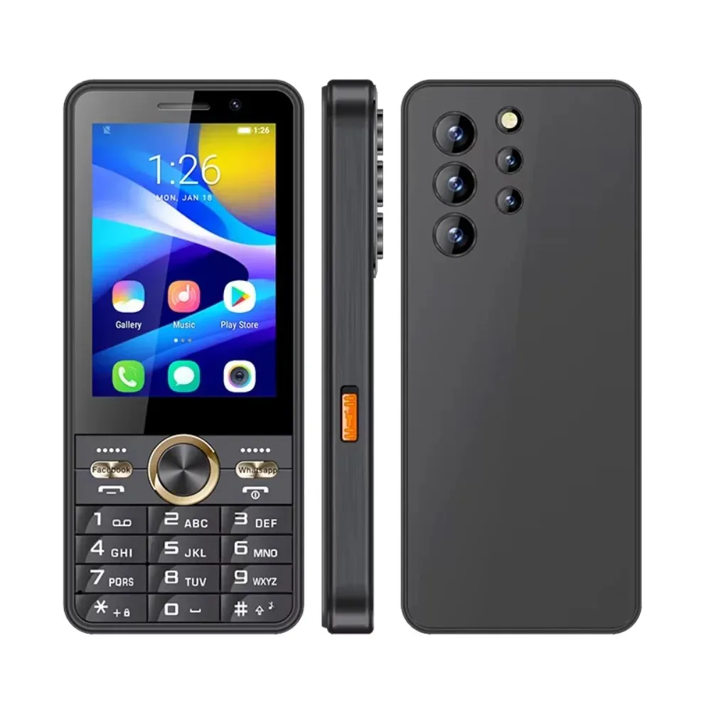 UNIWA HOPE XS24 4G Touch Screen Keypad Phone Android 8.1 Dual SIM