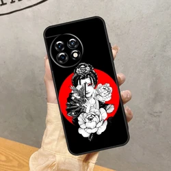 Samurai Warrior Geisha Design Phone Case Cover - OnePlus Nord CE2Lite (ZAC227)