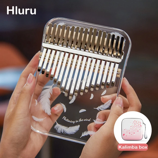 Hulu – Piano à pouce professionnel kalimba 17 21 touches, moule à