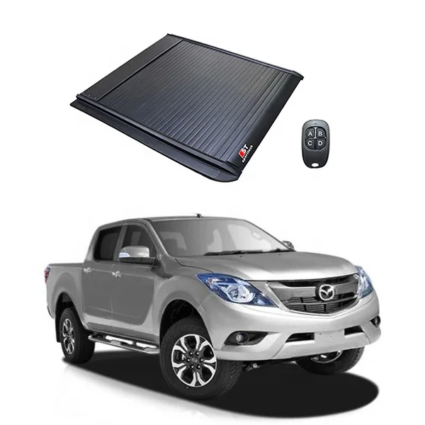 

4x4 off-road accessories retractable pickup truck bed lid tonneau electric cover for Isuzu D-max