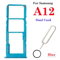 Premium Dual Micro SD SIM Card Tray Slot for Enhanced Storage and Connectivity (Blue)