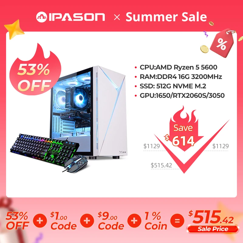 Best Desktop Brands Gaming Gaming Desktops Computers Full Gaming Desktop S5 R5 Aliexpress