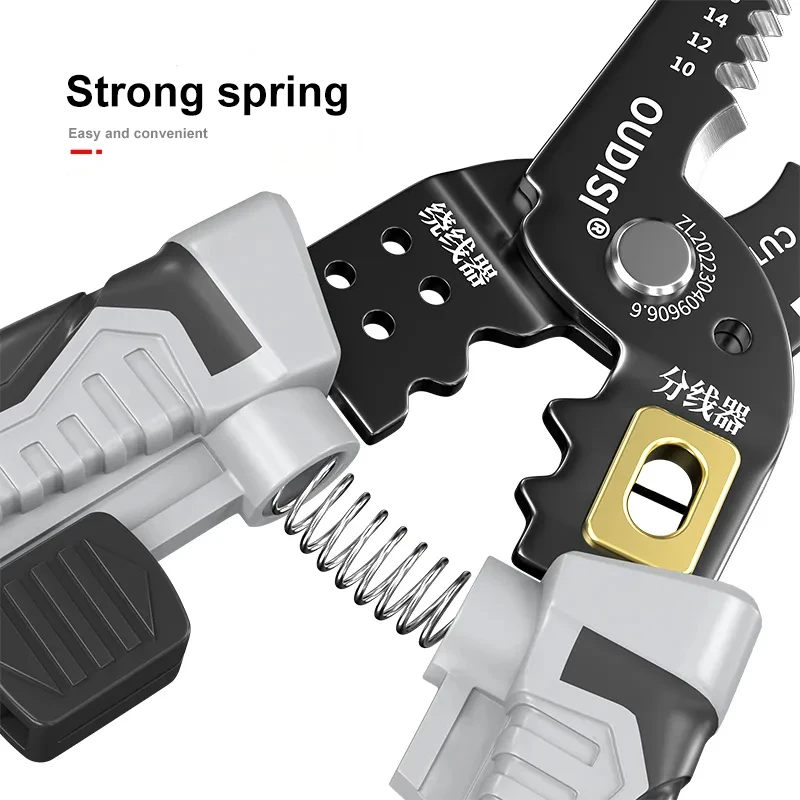 Wire stripper multifunction hand tool for electrical repair