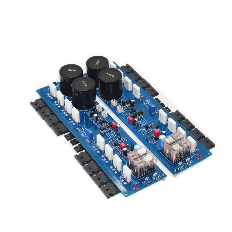 TOKBAN 1 쌍 400w * 2 2 채널 전력 증폭기 보드 고전력 전문 무대 홈 앰프 오디오