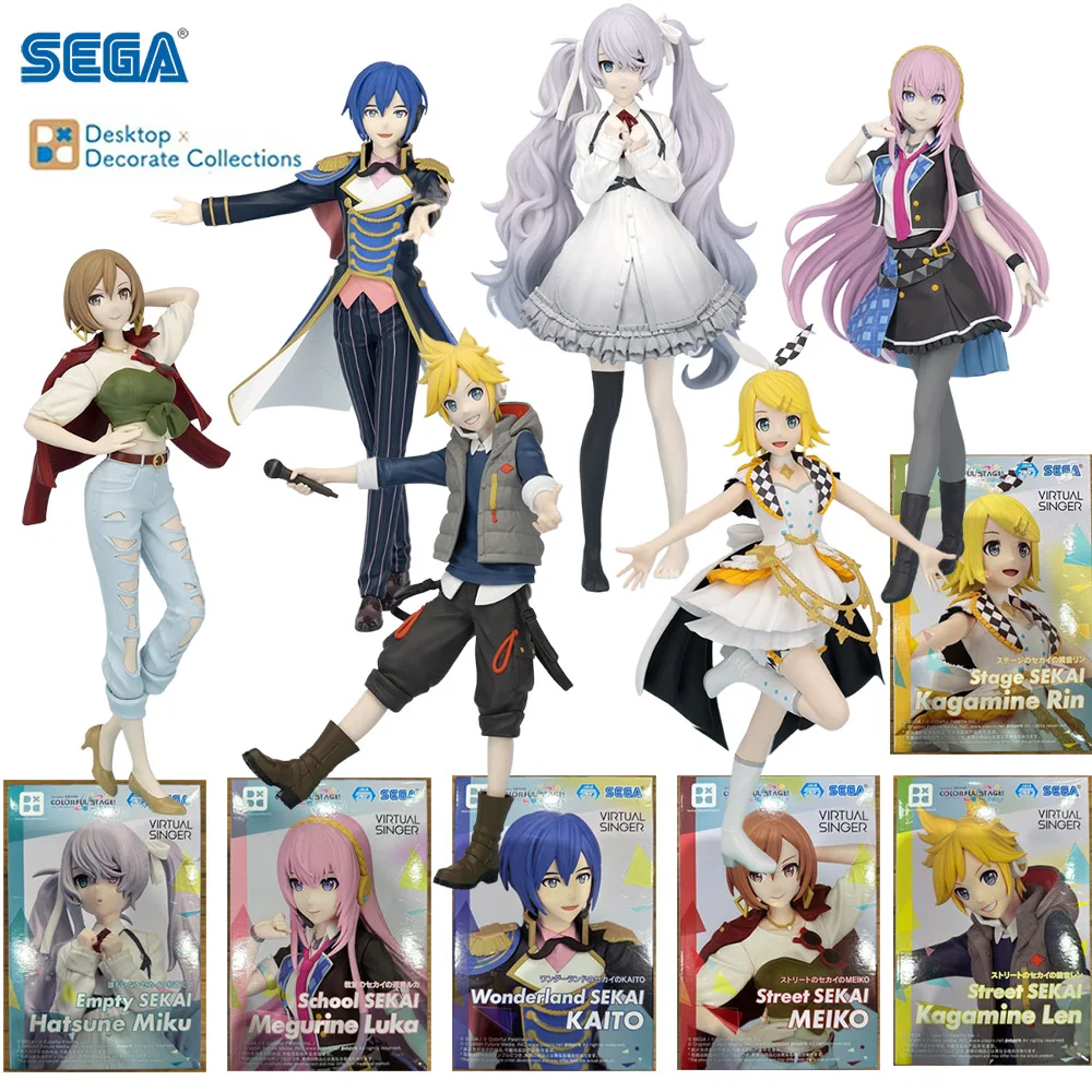 Premium SEGA Desktop Decor: Hatsune Miku & Friends PVC Anime Figures Collection